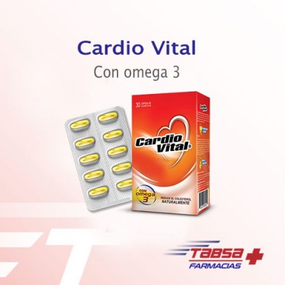 CARDIO VITAL/CARDIOMEP BLISTER 10 UNIDADES